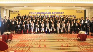 Peradi-SAI Angkat 54 Advokat Wilayah Hukum Pengadilan Tinggi Jakarta