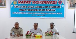 Pemkab Yapen Sambut Baik Pelaksanan Rakor Oleh BPBN Provinsi Papua