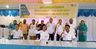 Rakor Germas Dinkes Provinsi Papua di Yapen Budayakan Perilaku Hidup Sehat