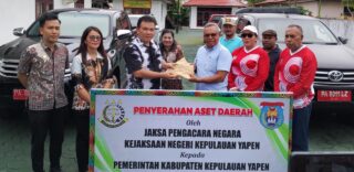 Kejaksaan Yapen Berhasil Selamatkan Aset Terbengkalai dan Diserahkan Kembali Ke Pemkab