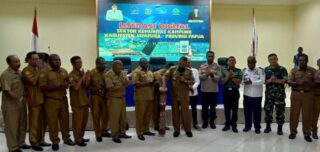 Pemkab Jayapura Menggelar Roadshow Literasi Digital Sektor Kampung di 8 Distrik