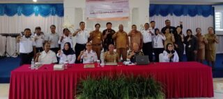 Pemkab Yapen Respon Positif FGD Pra Studi Kelayakan Pembangunan Pelabuhan Laut Oleh Dirjen Hubla Kementerian Perhubungan
