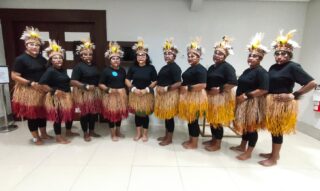Bangun Kebersamaan, Tim PKK Kabupaten Sarmi Ikut Lomba di Jambore Kader Tingkat Provinsi