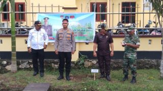 Polri Lestarikan Negeri, Polres Raja Ampat Tanam 1.000 Pohon Produktif