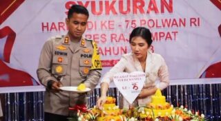 Polwan Polres Raja Ampat Gelar Syukuran Dalam Rangka HUT Polwan ke-75