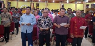 Hadiri Ibadah Syukur HUT IKT Ke-51, PJ Bupati Pesan  Warga IKT Terus Jaga Kekompakan