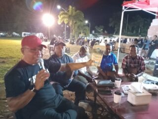 Nikmati Malam Minggu PJ Bupati Launching UMKM Kopi Selera Laki-Laki Serui Binaan KNPI dan PYCH