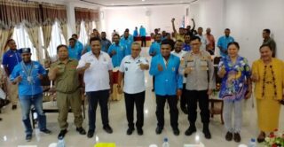 PJ Bupati Mambay Resmi Membuka Rakerda dan Orientasi DPD II KNPI Yapen