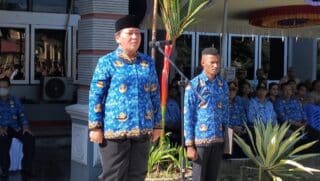 Momentum Kesaktian Pancasila, Sekda Erny Tania Ajak Masyarakat Yapen Tidak Lupakan Sejarah