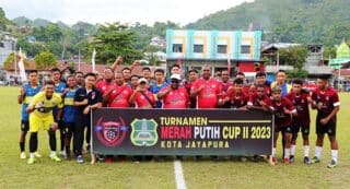 Buka Turnamen Merah Putih CUP II, Ketua KONI Papua: Supaya Generasi Muda Ini Bisa Dihimpun Dalam Sebuah Wadah