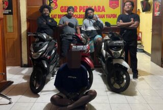 Sat Reskrim Polres Yapen Ungkap Pelaku Penggelapan 3 Unit Sepeda Motor