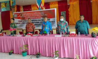 Sosialisasi Pembumian Nilai-Nilai Pancasila dan Wawasan Kebangsaan Pemilu dan Pilkada Serentak 2024