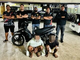Jambret Gunakan Motor Curian, 2 Pelaku Dibekuk Tim Resmob Numbay