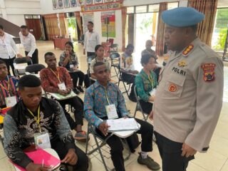Polda Papua Gelar PMK Rekrutmen Proaktif Bintara Polri