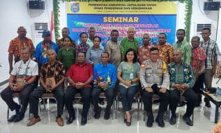 Sebanyak 150 Todat Dari 7 Suku Ramaikan Seminar Budaya Disdikbud Kepulauan Yapen