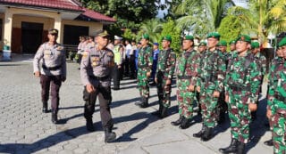 Memasuki Kalender Kamtibmas Bulan Desember Polres Yapen Laksanakan Apel Kesiapsiagaan