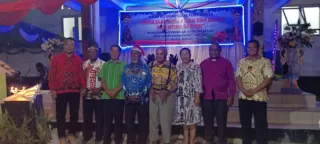 Natal Keluarga Besar Keret Sroyer Berkomitm Cinta Kedamaian dan Kebersamaan