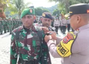 Kapolres Kepulauan Yapen Pimpin Apel Gelar Pasukan Ops Keselamatan Cartenz 2024 Polda Papua