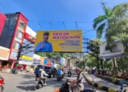 Muncul Baliho Paulus Waterpauw Minta Doa Restu di Kota Jayapura