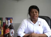 Polisi Amankan Puluhan Miras Tidak Berizin Distributor Dari THM di Kota Jayapura