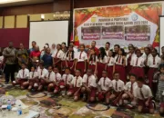 Lagu Laskar Pelangi Warnai Penamatan dan Perpisahan SDN I Abepura 2024