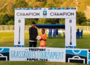 Jonathan Pattinama Dinobatkan Sebagai Pemain Terbaik di Freeport Grassroots Turnamen