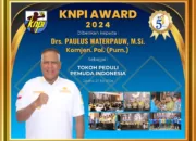 KNPI Award 2024: Bukti Nyata Paulus Waterpauw Berkontribusi Majukan Pemuda