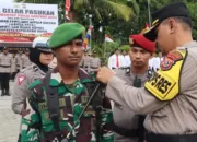 Kesiapan Menghadapi Pilkada 2024, Polres Yapen Apel Gelar Pasukan Ops Mantap Praja Cartenz