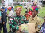 Kasrem 173 PVB Resmi Menutup Program TMMD Kodim 1709 Yawa di Kampung Perea