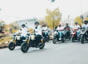 ALGITO Tampil Unik dan Elegan “Gunakan Motor Kustom Daftar ke KPU”