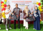 Jelang Pembukaan PON XXI, Pemprov Papua Pegunungan Terima Atribut PON