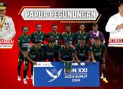 Pertama Ikut PON Masuk 8 Besar, Papua Pegunungan Catat Sejarah di Kanca Nasional