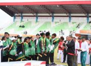 Sejarah, Tim Sepak Bola Putri Papua Pegunungan Kontingen Baru Raih Juara 3 PON XXI