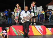 Papua Pegunungan Sabet 2 Medali Emas Eksebisi Cabor Skateboard PON XXI