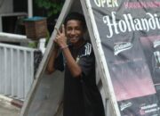 Salam 2 Jari Mari-Yo Hiasi Arak-Arakan Konvoi Pilkada Damai Papua 2024