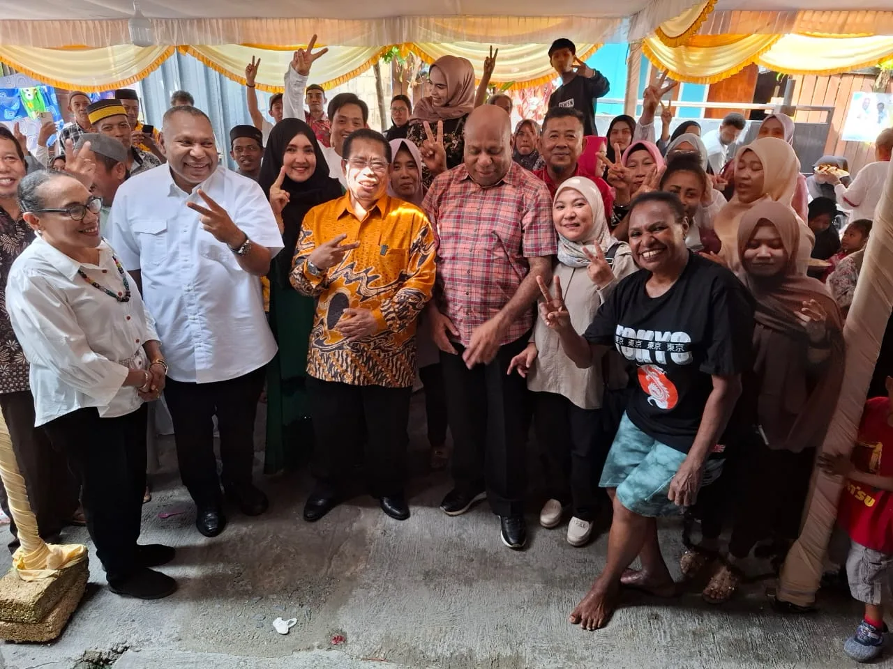 Silaturahmi ke Ketua LMA dan Para Ondoafi se-Port Numbay, Mari-Yo Dapat Sambutan Hangat