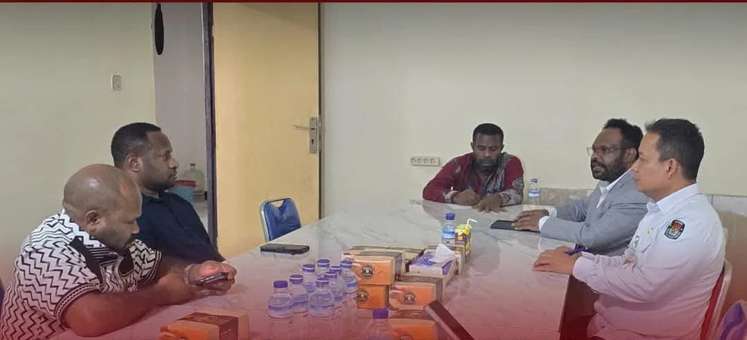 KPU Papua Pegunungan Terima Kunjungan 3 Anggota DPD RI