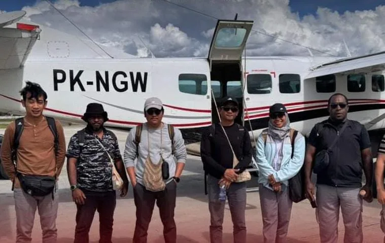 KPU Papua Pegunungan Monitoring Pemungutan Suara di Yahukimo