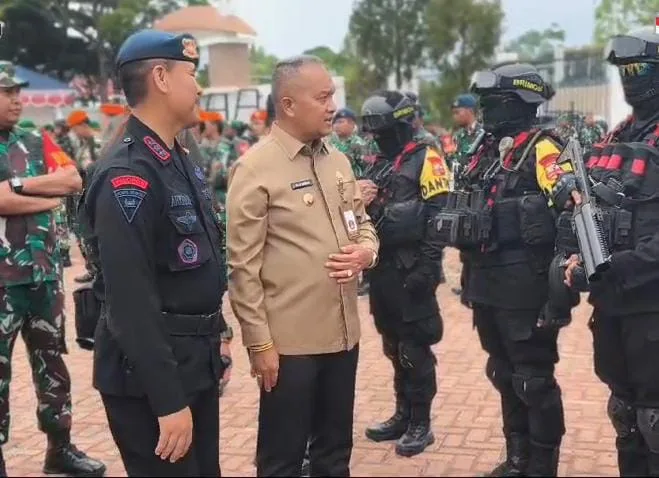 Apel Siaga Pengamanan Pilkada Papua Pegunungan