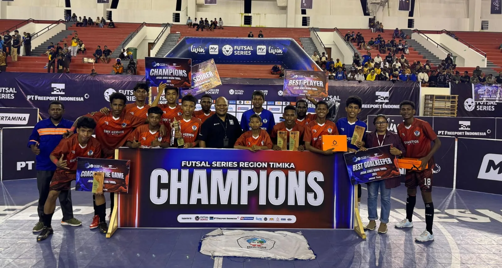 PT Freeport Sukses Gelar Indonesia Futsal Series 2024