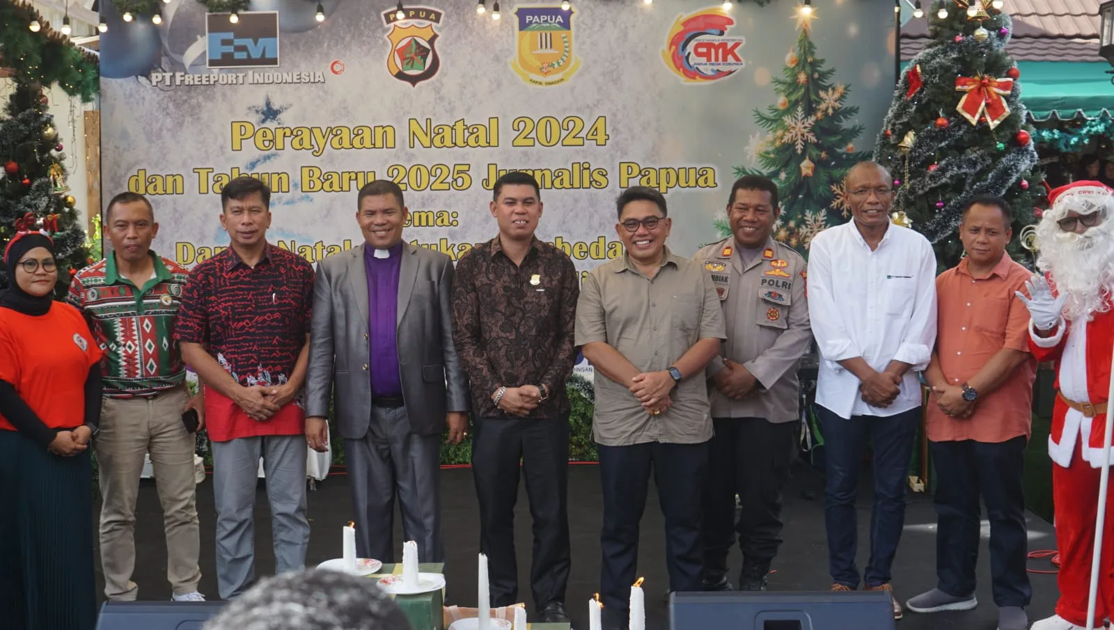 Wakil Ketua DPR Papua Hadiri Natal Jurnalis Papua 2025