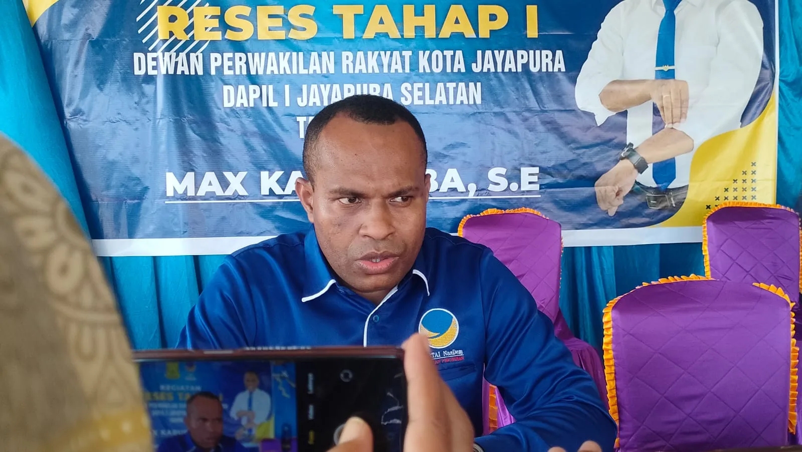 Reses Perdana, Wakil Ketua DPRD Kota Jayapura Serap Aspirasi Warga Argapura