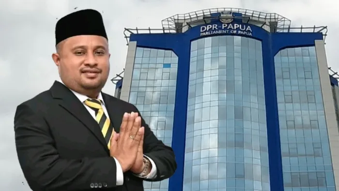 Denny Bonay Resmi Pimpin DPR Papua Periode 2024-2029
