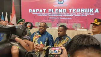 Kembali Ditetapkan Sebagai Bupati Yahukimo, Yahuli: Kami Akan Terus Bekerja Keras Untuk Memenuhi Harapan Masyarakat