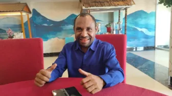 Yafet Saram Ajak Semua Pihak Dukung Proses Seleksi DPRK Yahukimo Secara Profesional