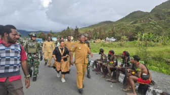 Senator Papua Tengah Kunjungi Puncak Jaya, Apresiasi Upaya Pemulihan Keamanan di Mulia