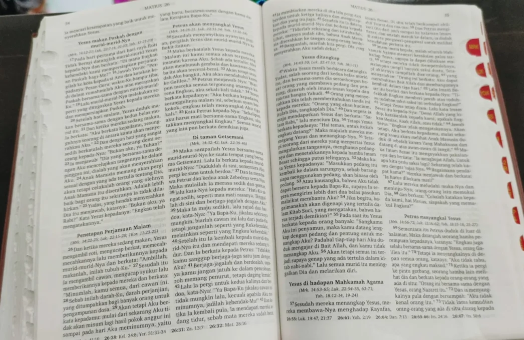 Matius 26 : 69-75, Petrus Menyangkal Yesus