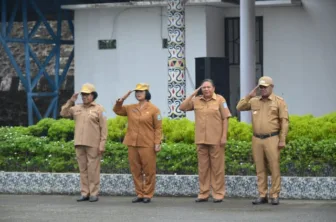Ikut Apel Perdana, Wabup Dukung Arahan Bupati Terkait Kebersihan dan Disiplin