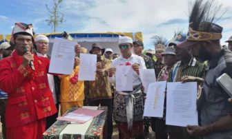 Pelepasan Tanah Adat Suku Ewir Bewangkir di Wilayah Perbatasan RI-PNG, Bakal Dijadikan Lahan Pertanian