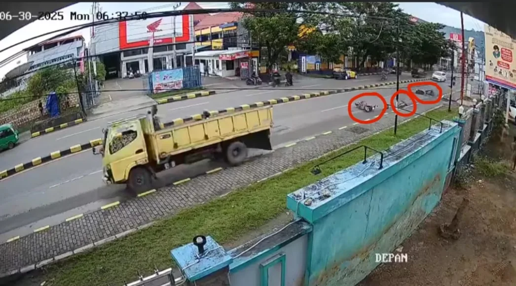 Terungkap Penyebab Kecelakaan Tragis Truck Tabrak Pengendara Motor Hingga Tewas di Abepura